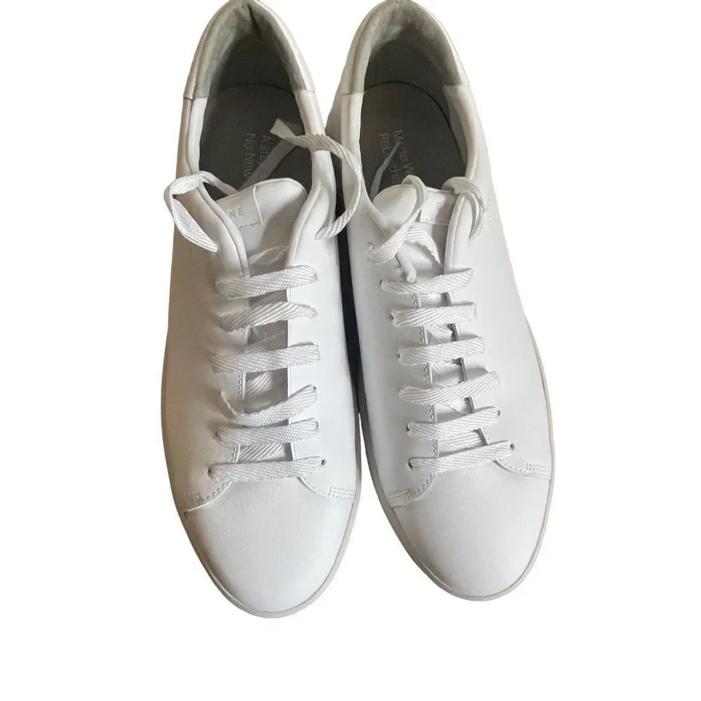 Everlane The ReLeather Tennis shoes white sneakers‎ W13 M11